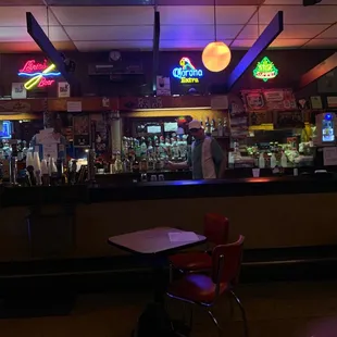 The night time bartender.