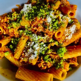 Simple and Italian tonight at Terra: Rigatoni Bolognese.