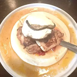 A beautiful presentation and dinner