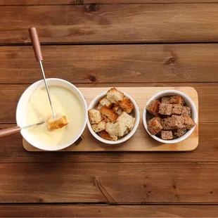 Alpina: A Terra Winter Experience, open through March. Fonduta with housemade focaccia