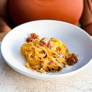 Tagliatelle Al Ragú Di Terra