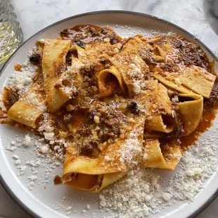 Pappardelle Con Ragu Rustico
