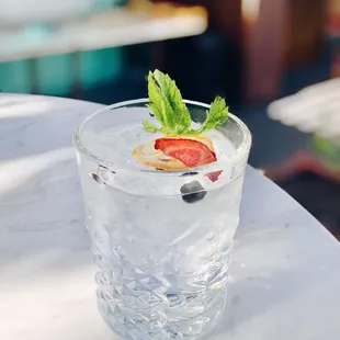 Gin and tonic