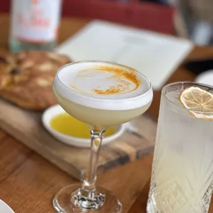 Zephyr, Tom Collins and Focaccia