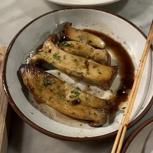 Mushroom Skewers