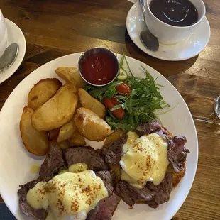 Steak Eggs Benedict