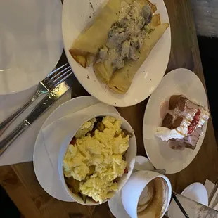 Strawberry Creme Stuffed French Toast