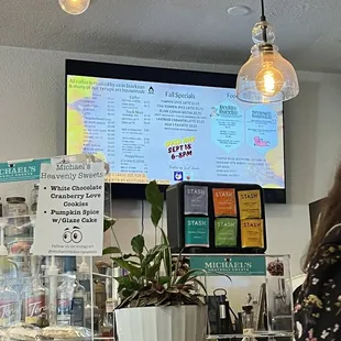 Menu board