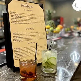 Old Fashioned / Caipirinha