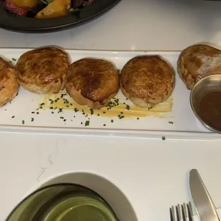 Beef Wellington Bites - SO GOOD!!! This comes with 3, not 5