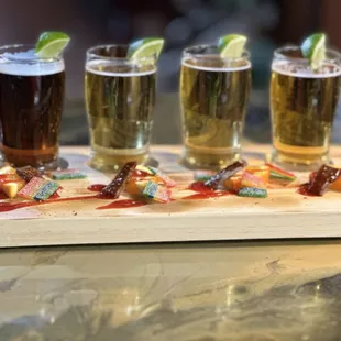 Mexican Beer Flight