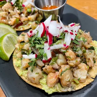 Tostadas De Ceviche @ColumbusFoodDude