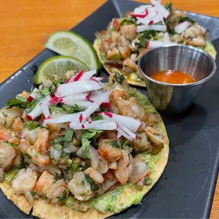 Tostadas De Ceviche @ColumbusFoodDude