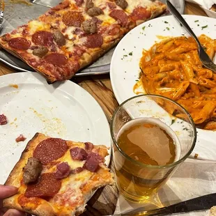 8 Slices Pizza Penne Alla Vodka Dinner