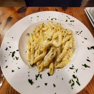 Penne Alfredo Dinner