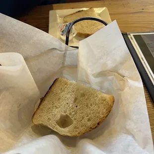 Plain boring cold bread