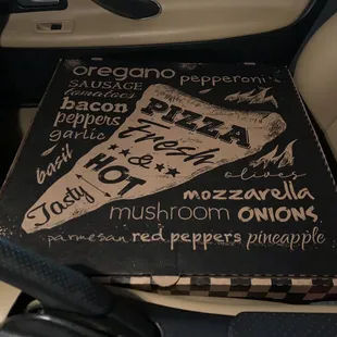 Didn't fit in my small trunk, lol.