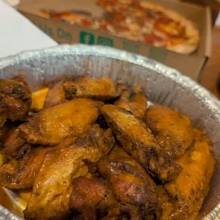Takeout wings