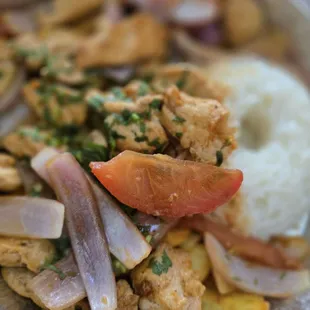 Saltado Pollo