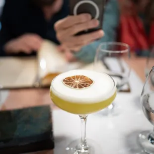 pineapple pisco sour