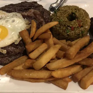 Bistec a lo Pobre