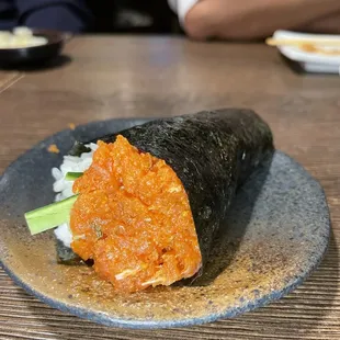 Spicy Tuna Hand Rolls $7.75