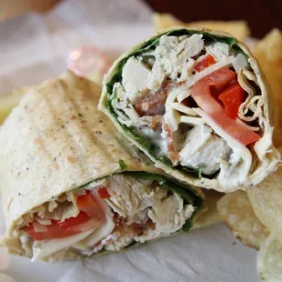 Bacon Chicken Ranch Wrap