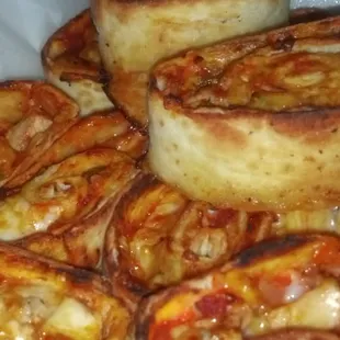 Mexican Pinwheels. Spicy and delicious.
