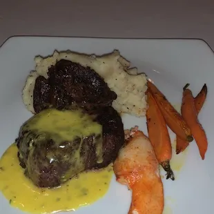 Filet minion with Lobster