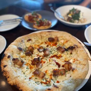 Honey Pork Belly Pizza