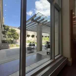 Outdoor terrace