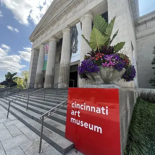 Inside the museum entrance