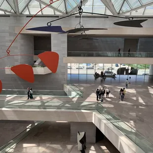 Good view for modern art.