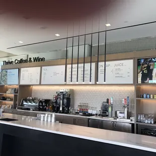 Coffee and wine bar