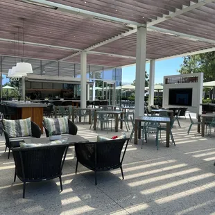 Spacious dining areas