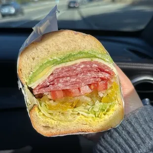Salami Sandwich