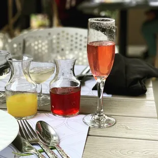 Unlimited mimosas during Mother's Day Brunch 2022