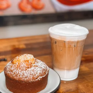 food, donuts, dough desserts