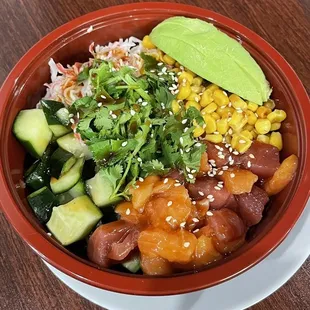 2 Scoops Poke Bowl