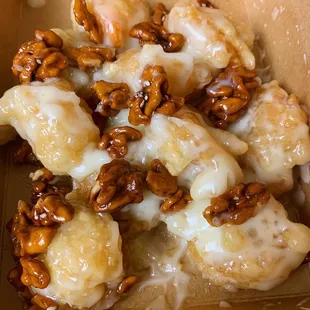 Candied Walnut Prawns