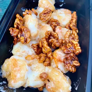 Candied Walnut Prawns