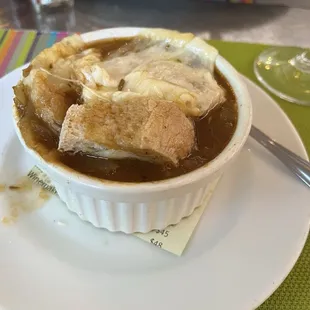 Onion soup