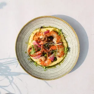 Shrimp &amp; Heirloom Grits