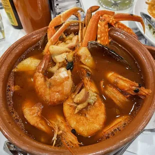 Caldo de mariscos