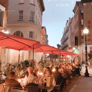 Outdoor seating