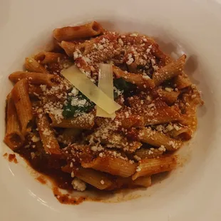 penne con pomodoro, delicious!
