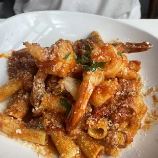 a pasta dish