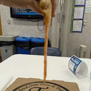 Paper thin &quot;pizza&quot;
