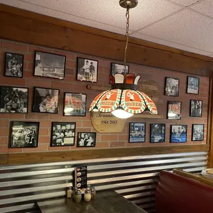 the dining area