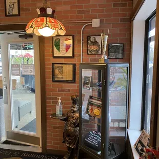the entrance